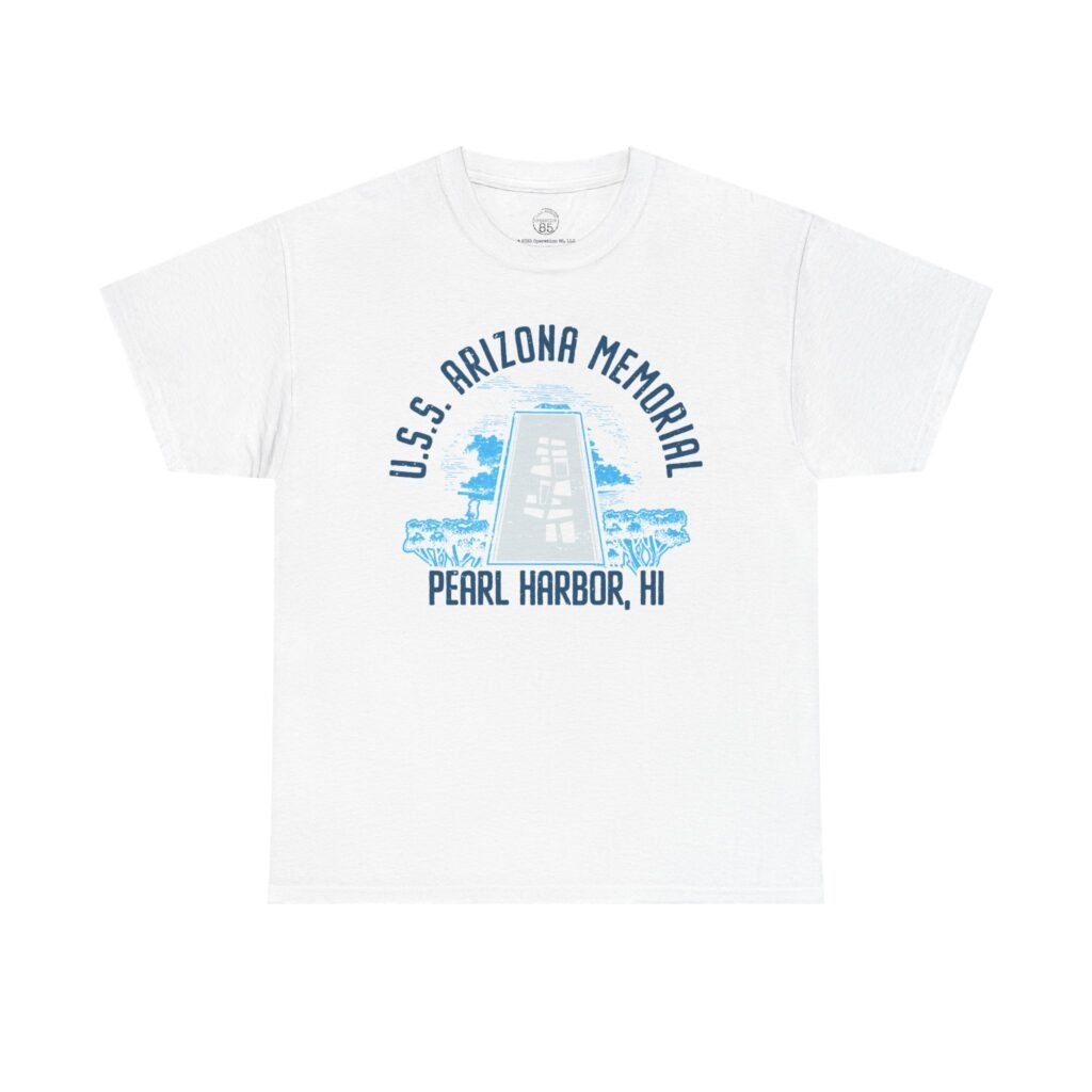 Tree of Life – USS Arizona Memorial Tee – Pearl Harbor, HI – WWII Tribute Shirt