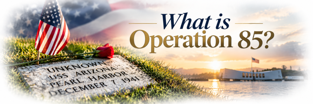 What is Operation 85 USS Arizona Project?