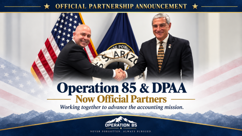 DPAA Operation 85 partnership